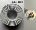 PPY (NYM- J) 3x1.5mm / 100M (TVRD KABEL)